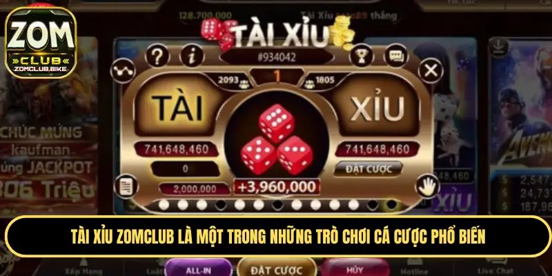 Tài Xỉu Zomclub - Thế Giới Cá Cược Đẳng Cấp Châu Á 2025 1 Đôi nét sơ lược hội viên cần biết về tài xỉu Zomclub